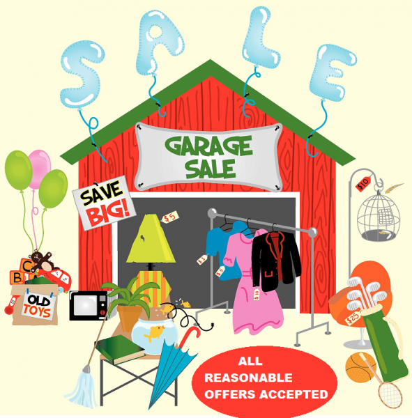 MOVING-GARAGE SALE