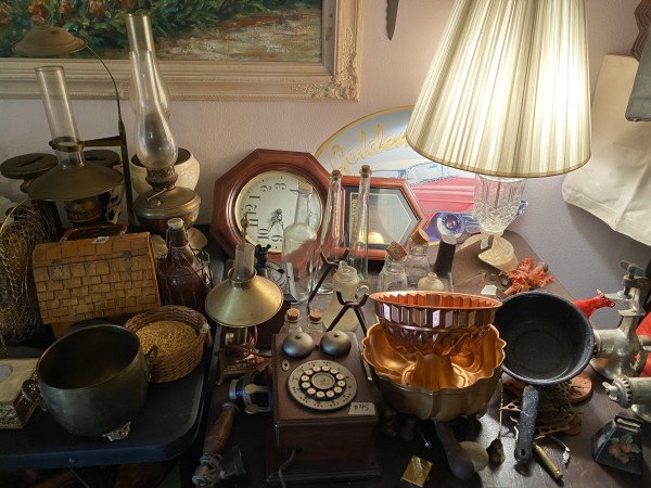 Former member of the Red Hat Society estate sale