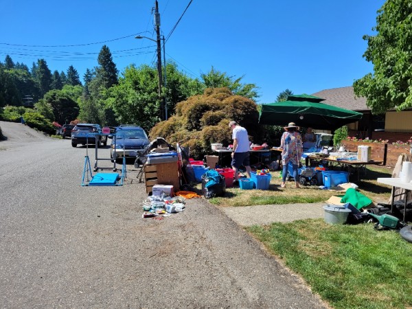Multi-family yard sale
