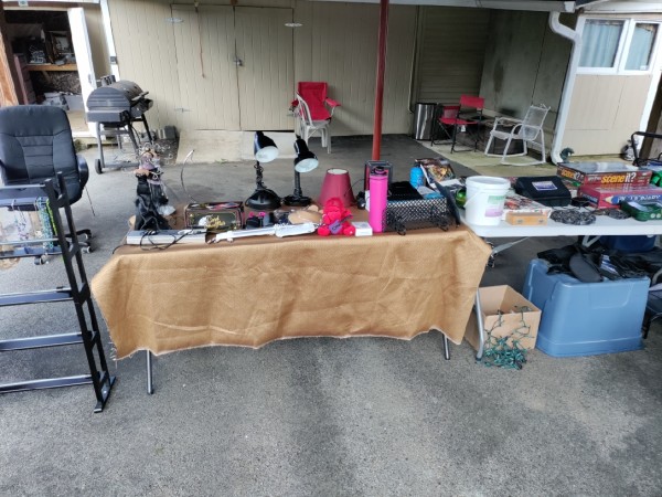 Yard sell