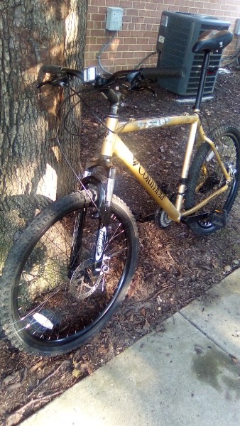 Columbia mountain bike trailhead