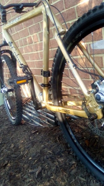 Columbia mountain bike trailhead