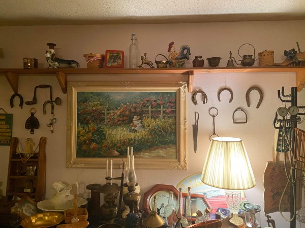 Former member of the Red Hat Society estate sale