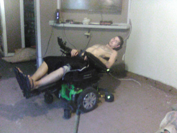 Quantum 250 electronic wheel chair