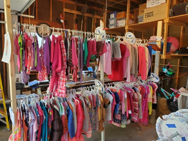 No plans for Labor Day weekend? Come to our garage sale!