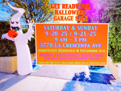 Halloween Garage Sale