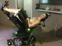 Quantum 250 electronic wheel chair