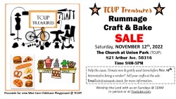 TCUP Treasures Rummage Sale of The Church at Union Park