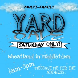 Multi Family Yard Sale 4-17