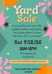 Yard Sale